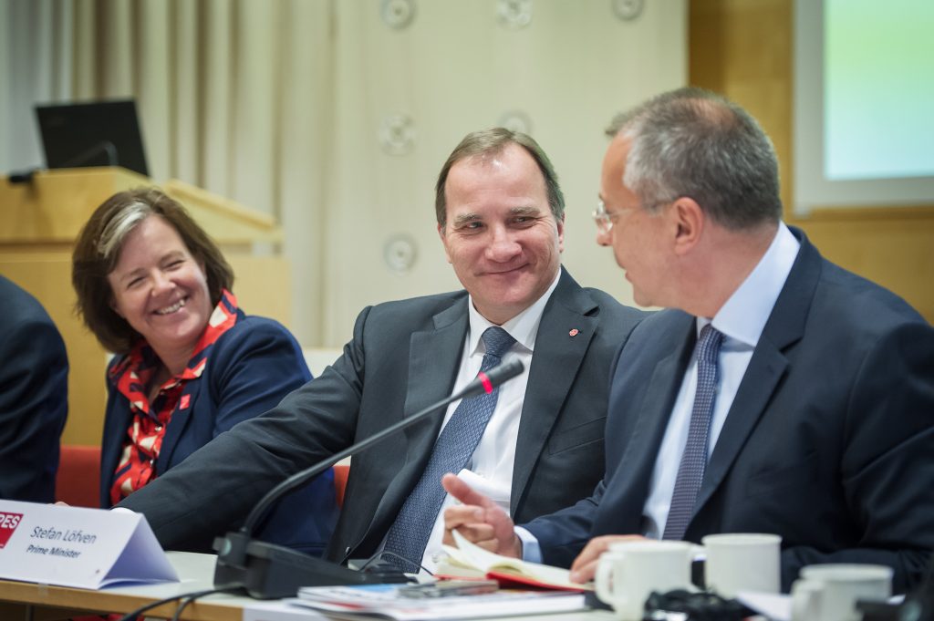 Stefan Löfven, Prime Minister. PES Conference of Secretaries General 27-28 april 2015, Stockholm