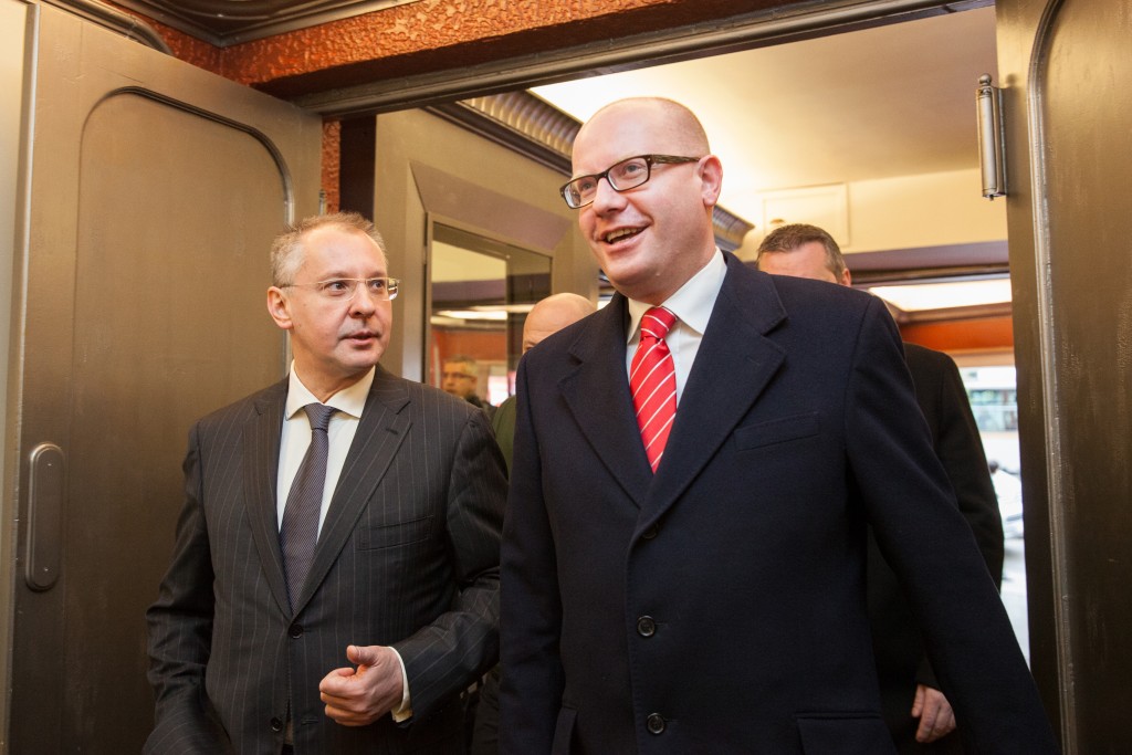 2016_07_03 PES pre-EU Council Meeting, Brussels, Belgium 7 March 2016
Sergei Stanishev and Bohuslav Sobotka
Photo: PES