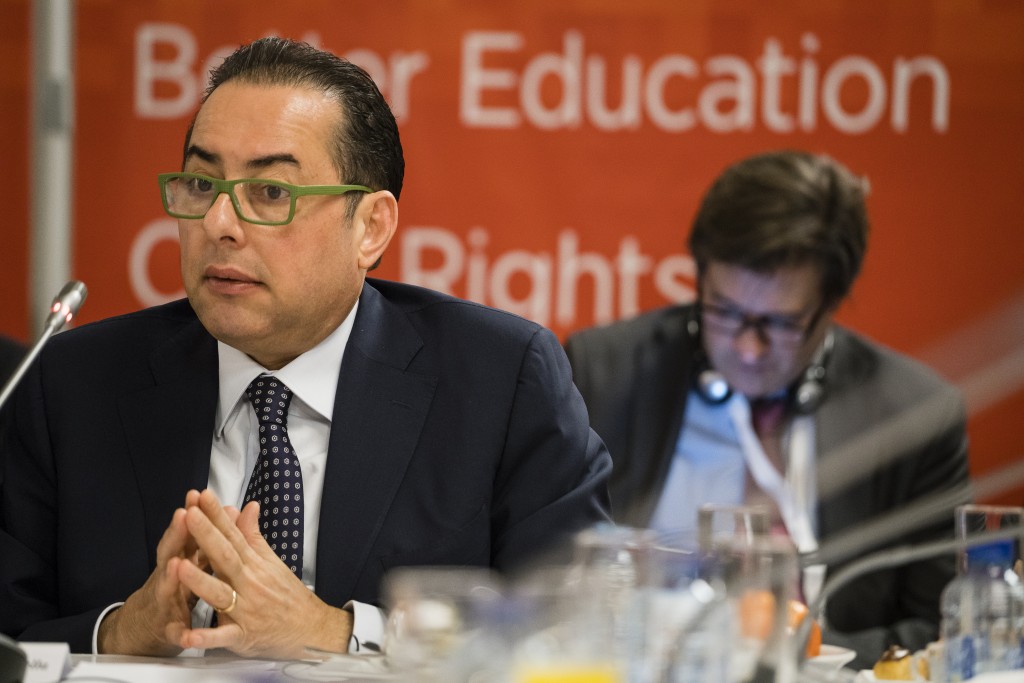 Brussels, Belgium 7 March 2016
PES pre-EUcouncil meeting. Gianni Pittella. Photo: Party of European Socialists