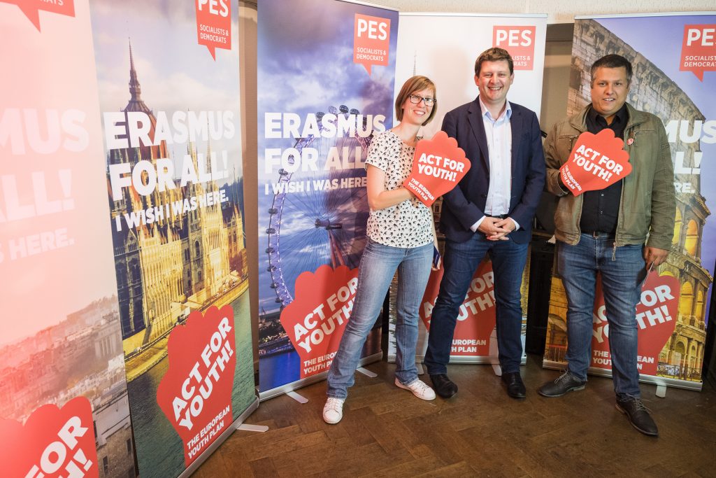 Brussels, Belgium 16 june 2016
PES PES European Youth Plan launch. Photo: PES