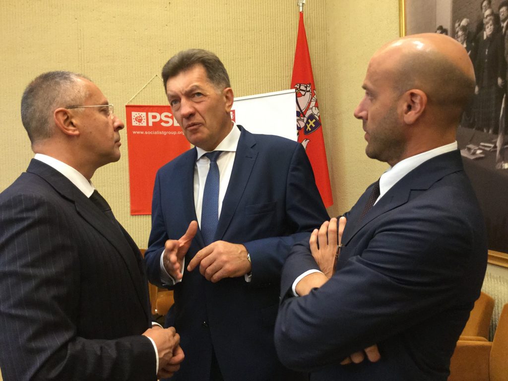 PES President Stanishev's Meetings in the Baltics | Lithuania