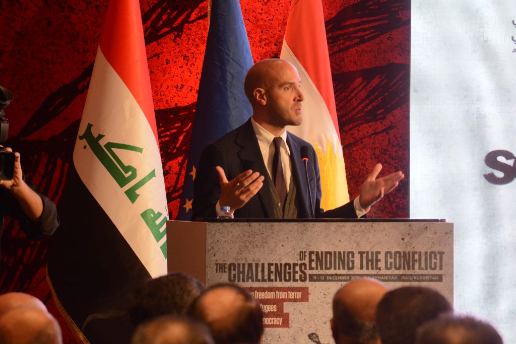 PES conference in Iraq: Defeating terrorists is only the beginning