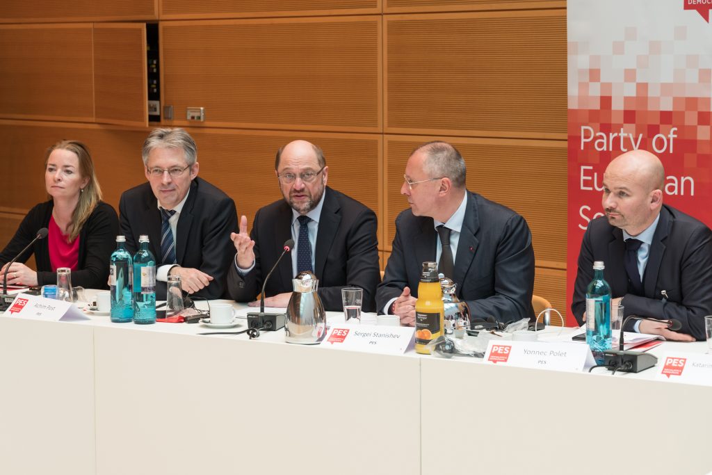 13. März 2017, Berlin, Willy-Brandt-Haus, PES Meeting in Berlin