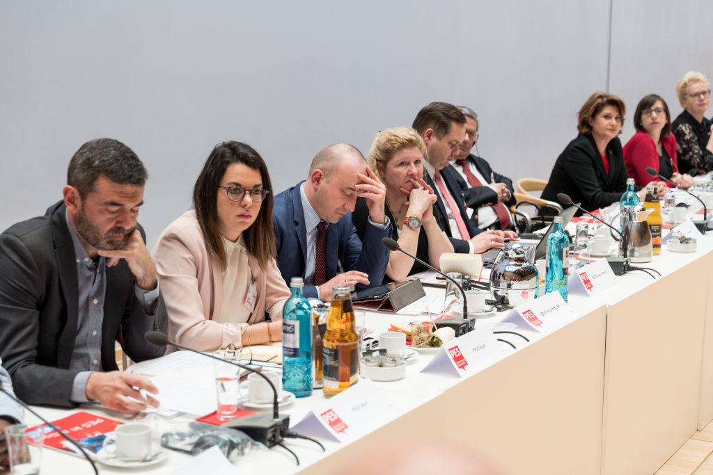 13. März 2017, Berlin, Willy-Brandt-Haus, PES Meeting in Berlin