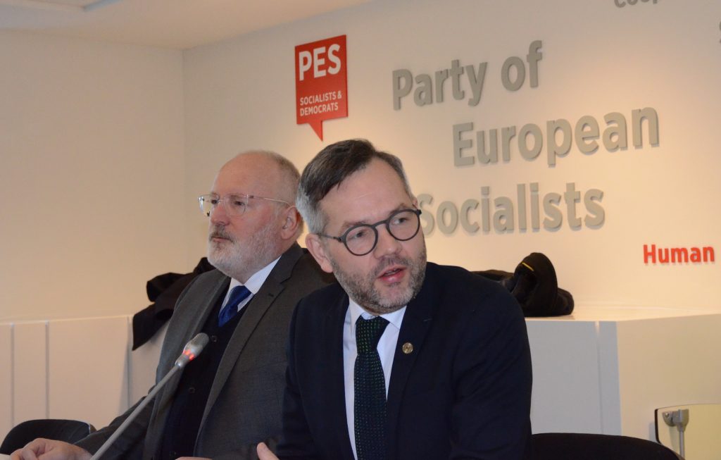 Frans Timmermans, Michael Roth