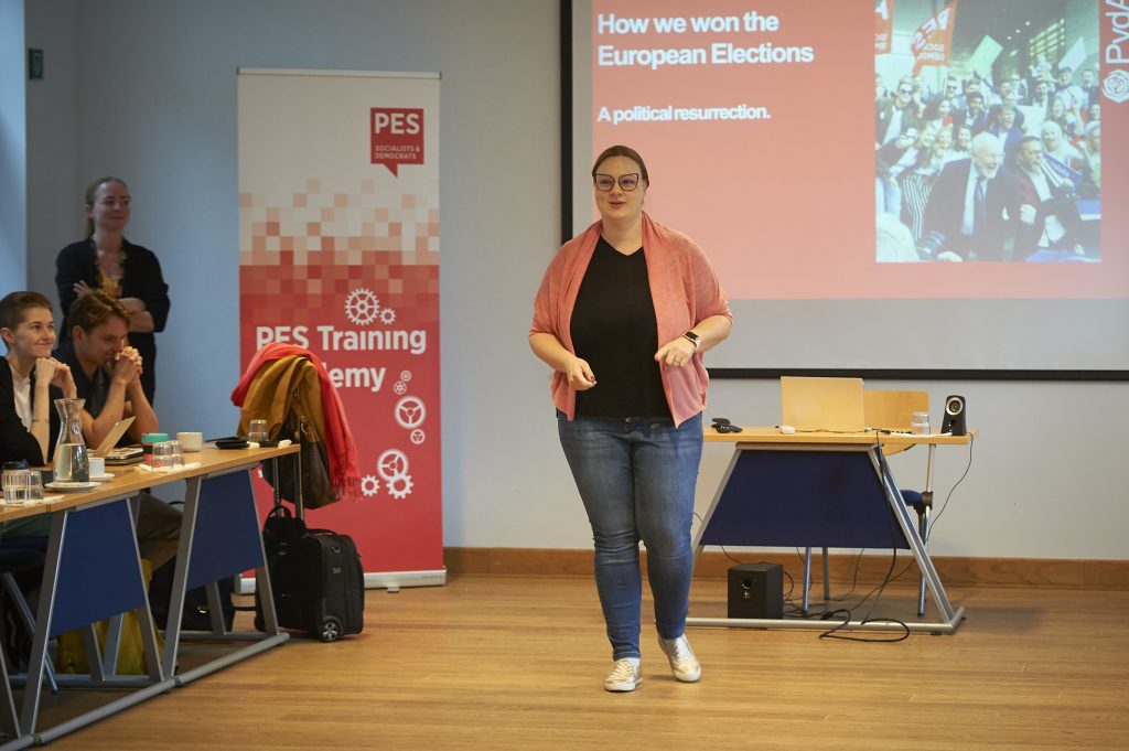 4.10.2019, Brussels, PES HQ Training Academy